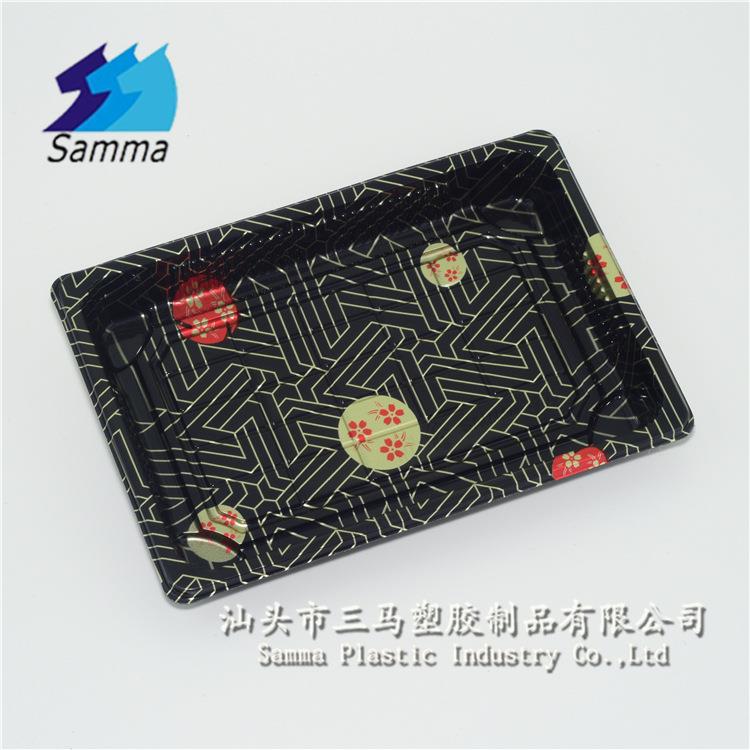-1105B华纹寿司盒,日式料理打包盒1箱400套