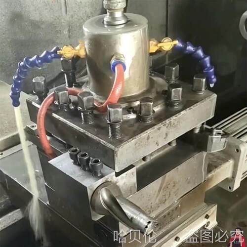 数控车床四工位刀架分水器U钻打孔车刀冷却出水器刀座分水器冷却