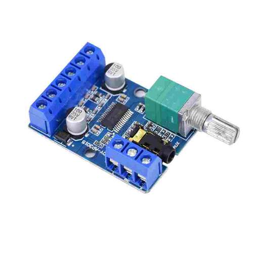 12V24V音响功放模块 数字音频喇叭功放 立体声DIY成品板2.0 30Wx2