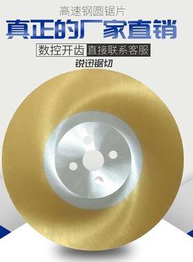 锯片 高速钢圆锯片DM05切割不锈钢切管机铁水铣刀275/300/325/350