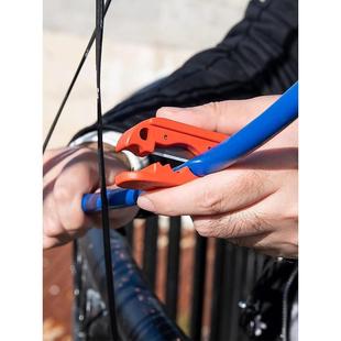 IWISS旋切型多功能剥皮刀绝缘线手动剥线器剥线钳剥240电缆送刀片