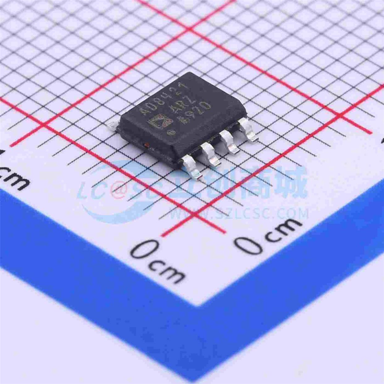 仪表放大器 AD8421ARZ-R7  SOIC-8 ADI 全新现货