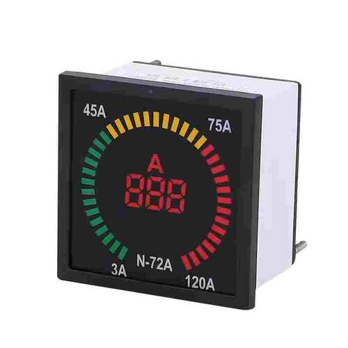 N/ND72型数显表车载式电流表电压表频率表AC220V 380V互感器LED