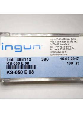 INGUN英钢探针套管/50mil空管针套/KS-050 E08/每包100支包装