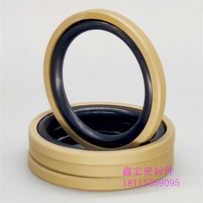 油缸油封格莱圈STD/BSF型80*64.5/69*4.2/6.3 活塞用组合密封圈件