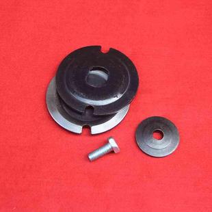 博海 355型皮带式切割机配件 主轴 夹板 皮带轮 切割机轴砂轮压板