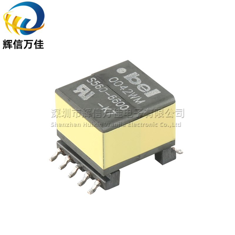 进口贴片四绕组EP13型 225UH 1:1.H4 隔离脉冲电源反激式POE变压