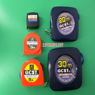 迷你金发卷尺钢卷尺纤维皮尺软尺测量工具1米2米3米5米10m50m