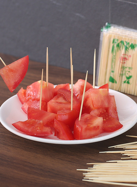 家用酒店餐厅竹制牙签天然毛竹牙签一次性双头餐饮卫生竹签水果签