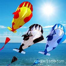 Software 大软体风筝 海豚风筝 立体卡通动物 Kite 虎鲸风筝