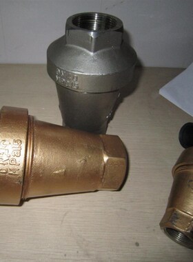 逆止阀ZNF气力输送黄铜丝扣锥形止回阀内G螺纹逆止阀 DN25-DN50