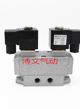 老型电控换向阀K25D2vH-10 二位五通双电控PT3/4