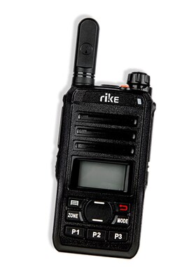 Rike日科A28天翼公网插卡车对讲机集群车队P工地物流户外不限距离