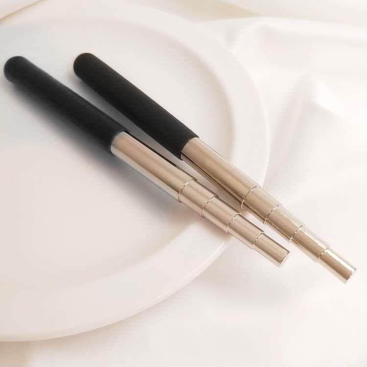 实心五段绕线棒手工编绳线圈制作工具金属卷线器DIY饰品手作套装