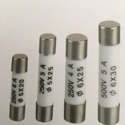 RO55陶瓷熔断器R055熔芯保险丝管5*25MM1A 2A 3A 4A 5A 6A 8A 10A