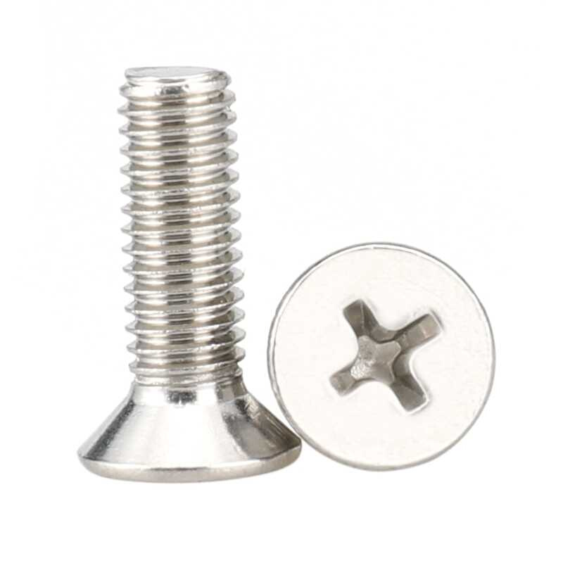 。304 平机螺丝3x18Gb819M3*4*5不锈钢螺丝紧固件沉头十字