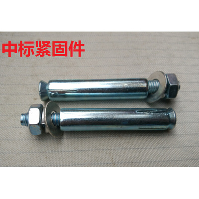 。镀锌国标金属膨胀螺丝 膨胀螺栓 外膨胀螺丝M6 M8 M10 M12 M14M