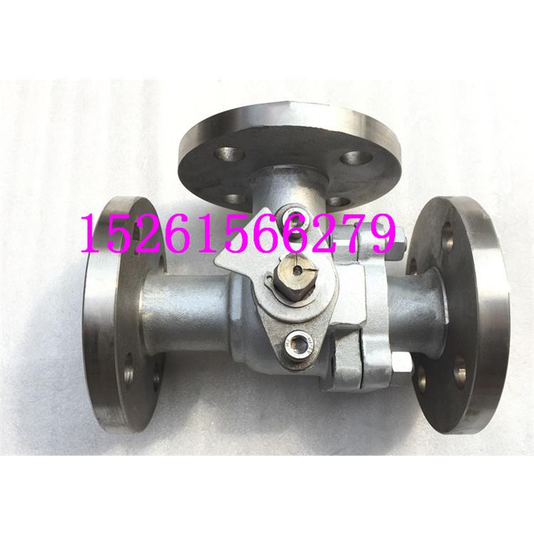 不锈钢三通球阀Q44F-16P法兰三通球阀L/T型三通球阀DN15-DN200