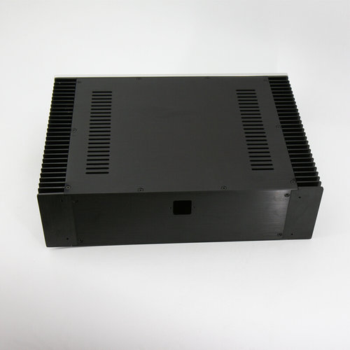 。BRZHiFi -两侧散热全铝功放机箱（专用型材前后面板）BZ4312