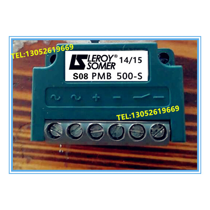 。S06 PMB 500-S 06/12 LEROY SOMER S08电机整流器