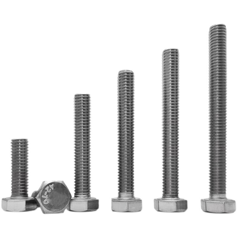 。304不锈钢外六角加长外六角20x240DIN933 22x200现货304