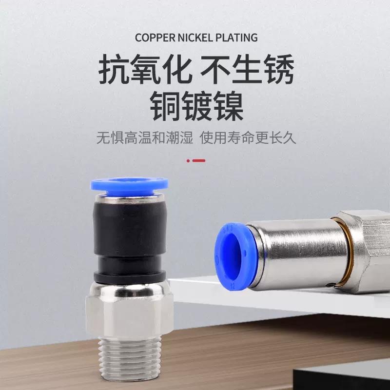 SNS神驰气动低速直通旋转接头NRC4 6 8 10-01 12-02 03 16-04