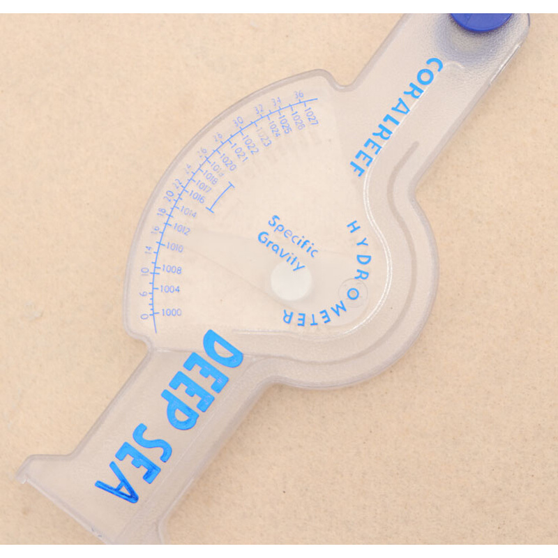 。精准海水盐度计比重计盐表测盐仪海水盐度测量器水产鱼缸海鲜专