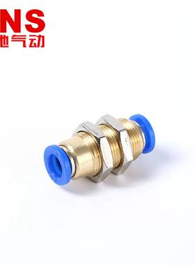 SNS神驰隔板穿板直通弯通接头SPLM-8 SPM-4 6 8 10 12 16 1/4
