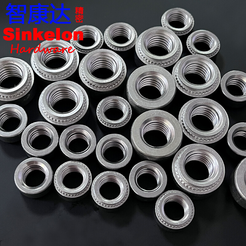 。416高强度硬化不锈钢压铆螺母自铆专铆精密定制压板件SP M5-0-1