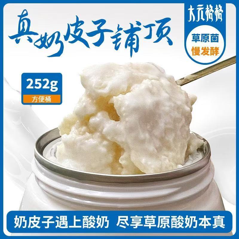 大元格格奶皮子老酸奶内蒙特产草原奶皮子酸奶(原产地冷鲜速发)