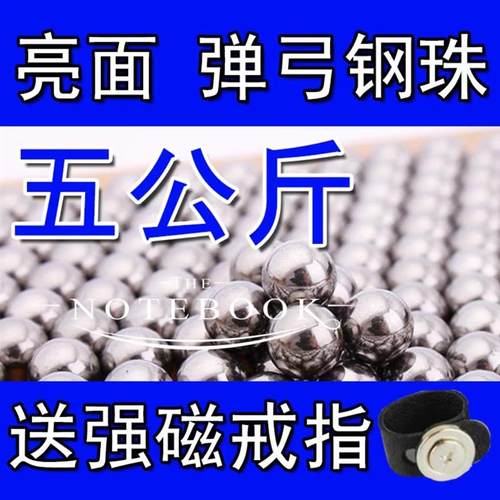 8 mm钢珠珠气压射击器包邮5公斤弹珠弹工刚304刚珠磁铁弹丸泥