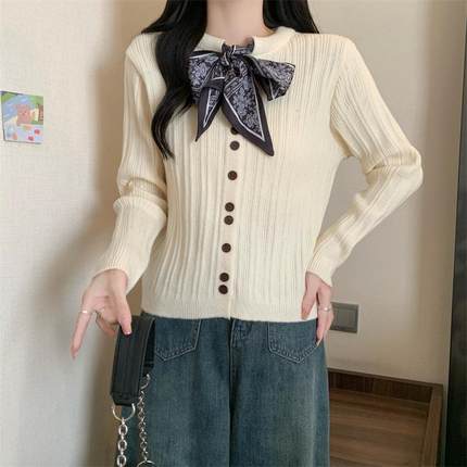 大码安可拉红针织衫上衣女2025秋冬新款加厚宽松显瘦开衫毛衣外套