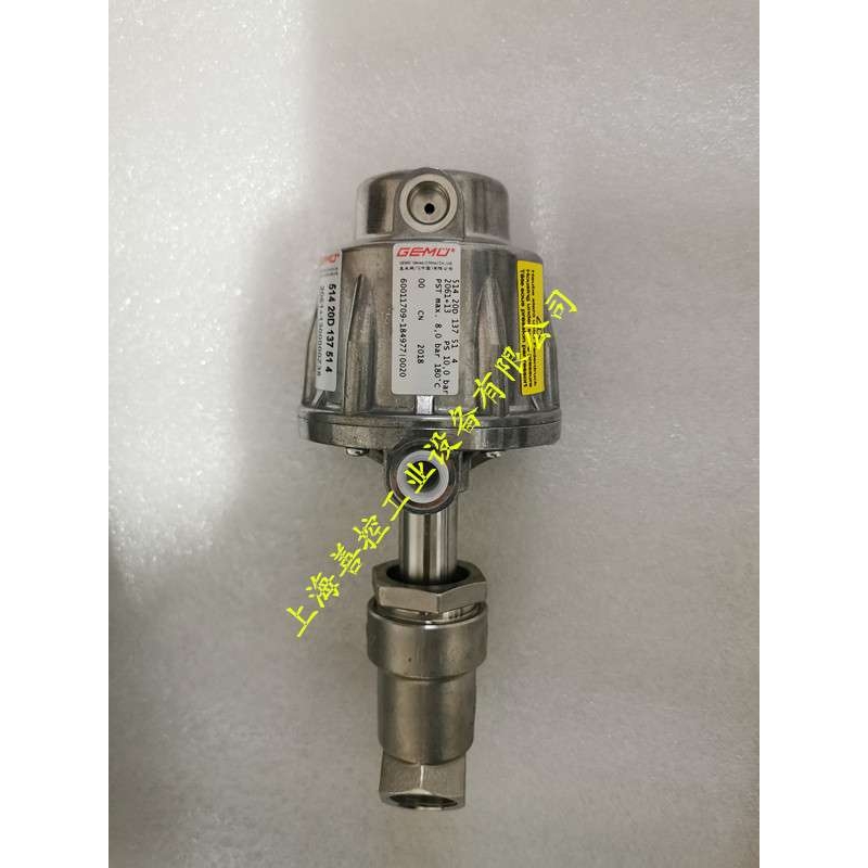 GEMU盖米气动角座阀514 32D 137 514不锈钢蒸汽阀DN32 G11/4现货