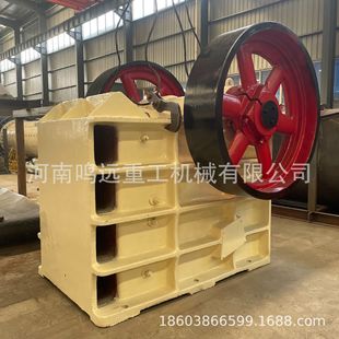 鄂式破碎机鹅卵石破碎生产线 砂石生产线粗碎机 老虎口破碎机