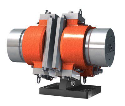 风电主轴制动器高速刹车卡钳ZSDC120铜基摩擦片全国维保