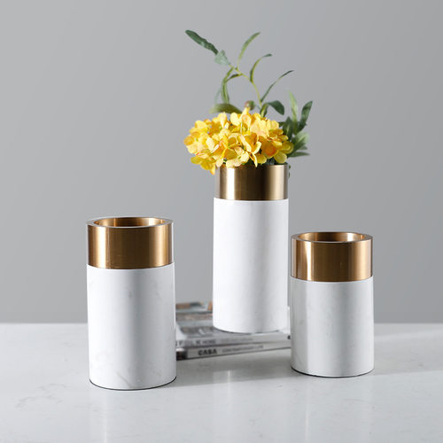 现代简约 北欧风格家居软装饰品桌面花插 样板房花器花瓶摆件