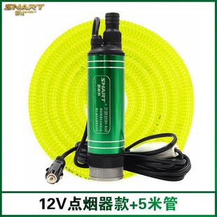 大功率自吸潜水泵12v电动柴油抽油泵24v抽水泵220v小型抽酒泵家用