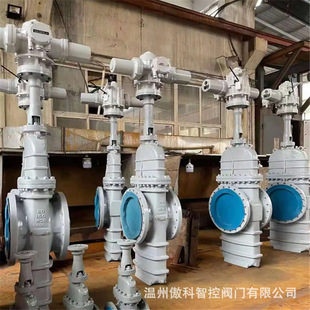 铸钢平板闸阀 Z943F Z43F 16C DN350 带导流平板闸阀