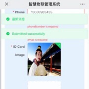 Unmanned self-service hotel reservation registrationplatform