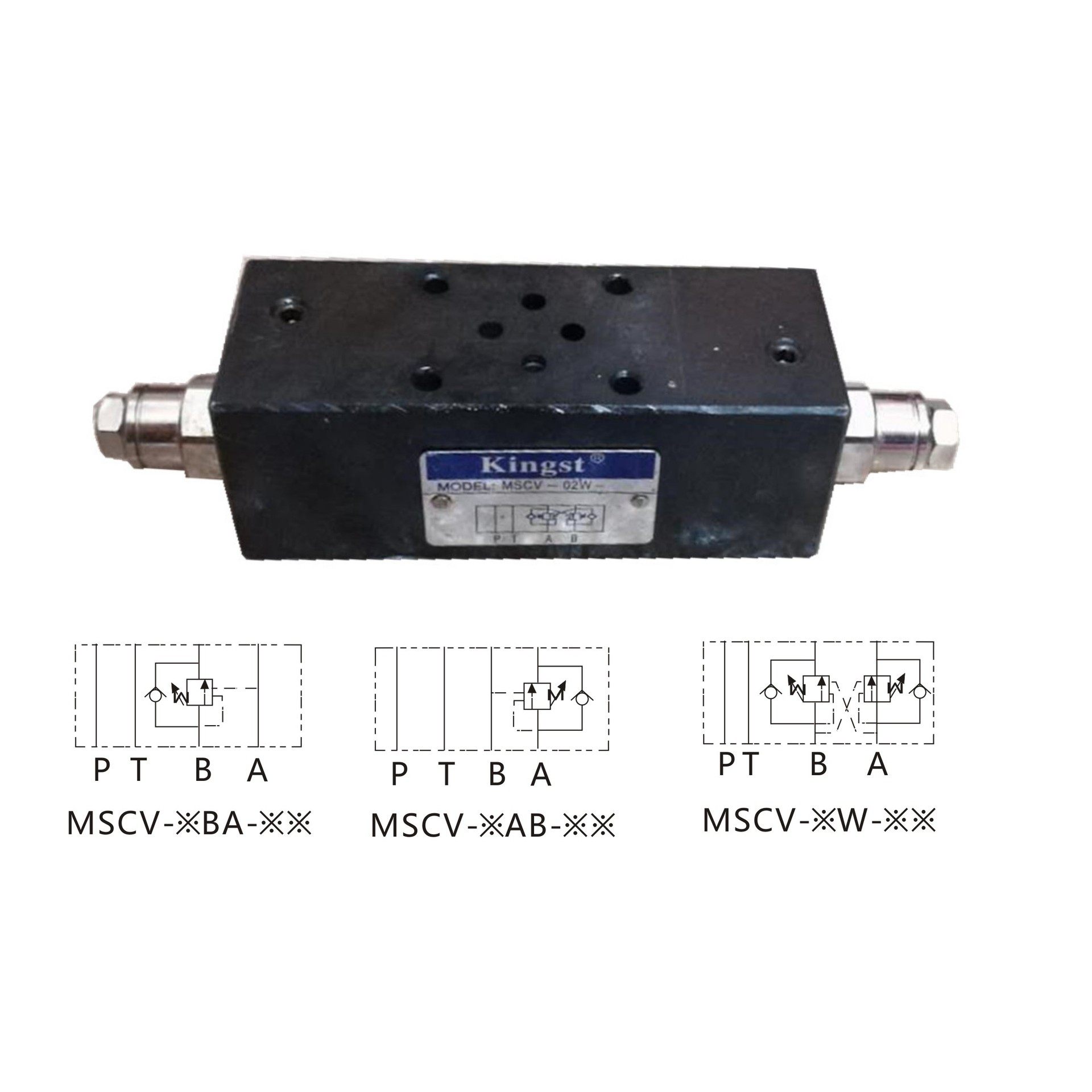 马达制动阀 刹车阀MSCV-02W MSCV-03W MSCV-04W