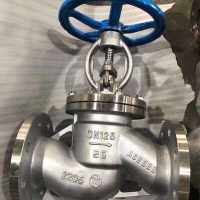 J41W-25V双相钢法兰截止阀2205材质截止阀海水耐腐专用截止阀