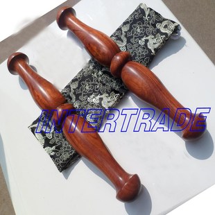 arts usticks wooden wood solid martial bar rose exercise