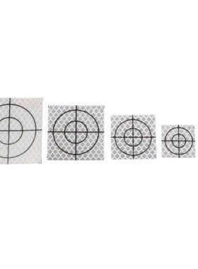 100Pcs 20/30/40/50/60mm Reflector SheetJ Reflective Tape Tar