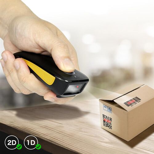 NETUM C750 Bluetooth Wireless 2D Barcode ScanQner Pocket QR