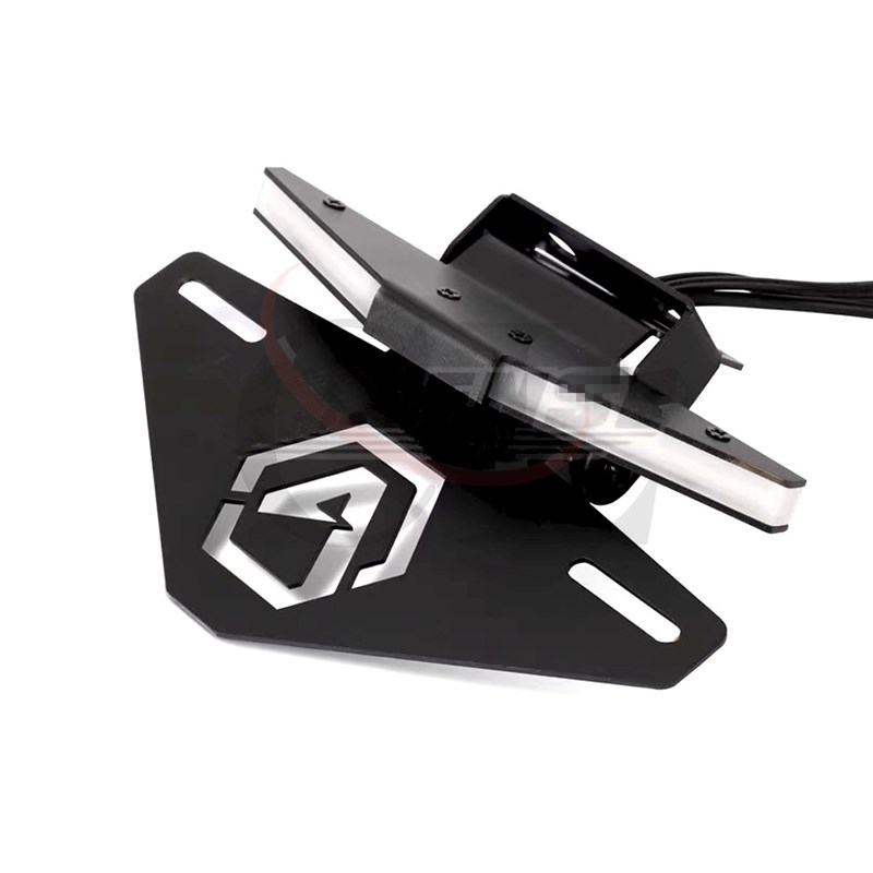 适用于川崎 Kawasaki ZX4R/ZX4RR/ZX25R 改装U短尾牌照架 车牌架