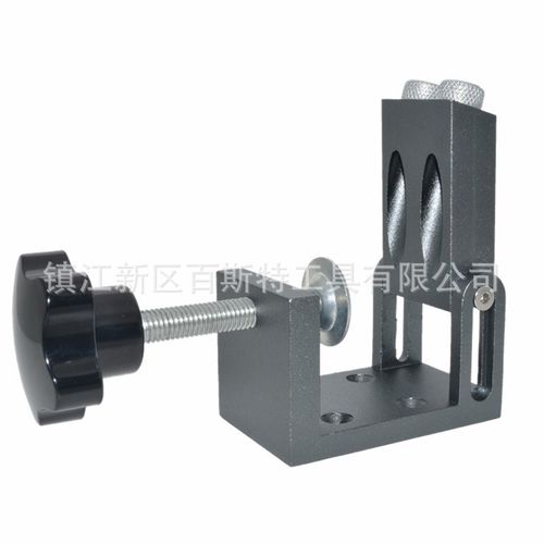 15度可调节木工斜孔定位器 自y带夹具打斜孔工具 打孔定位固定木