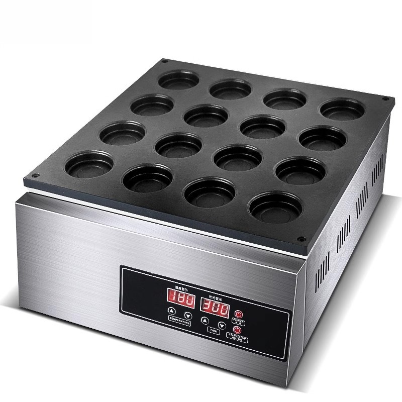 网红小吃车轮饼红豆饼p机电热燃气商用摆摊夜市烤饼机小吃机器设