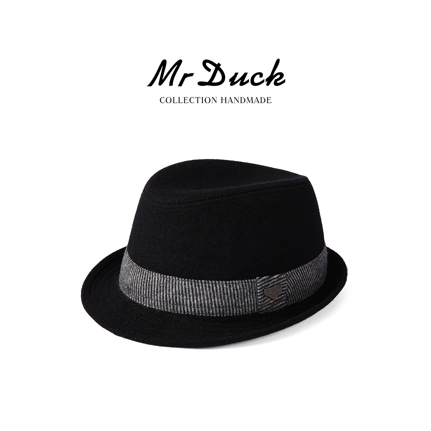 mrduck高克重羊毛经典细条纹