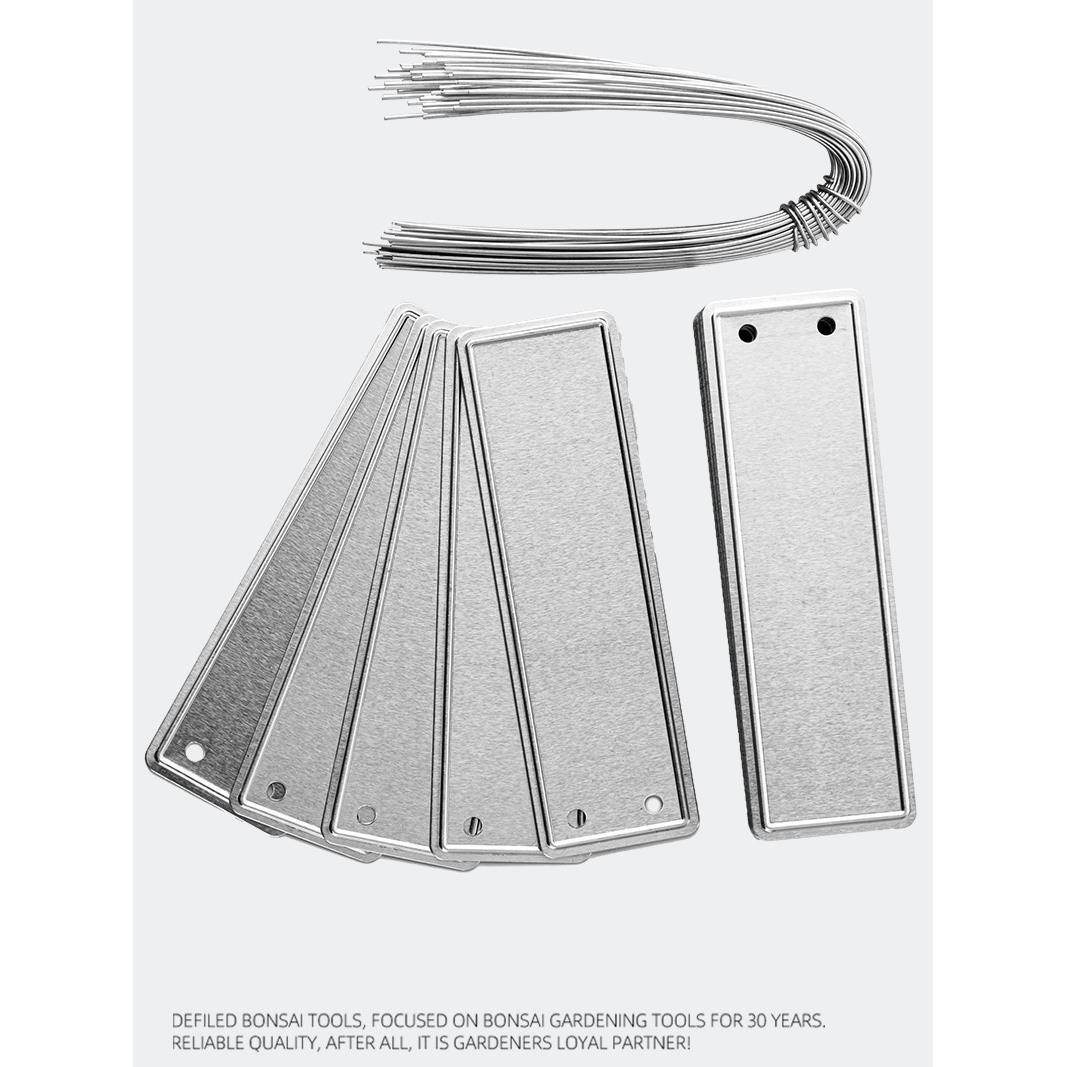 不锈钢园艺标签插牌小标注盆景植物花卉标签防水标记标识牌