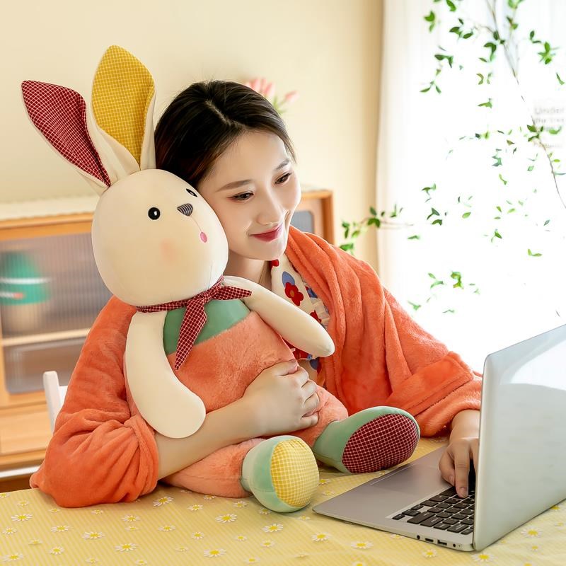 可爱抱枕被子公仔两用办公室午A睡毯子汽车枕头床上靠枕靠垫二合